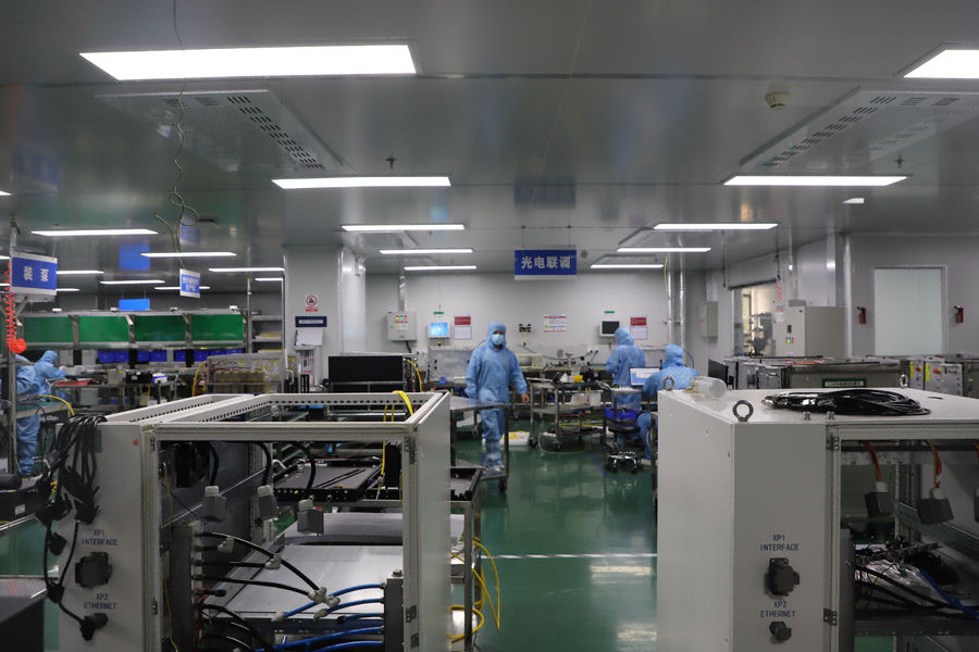 GZ Photonics Technology Co. , Ltd lini produksi pabrikan