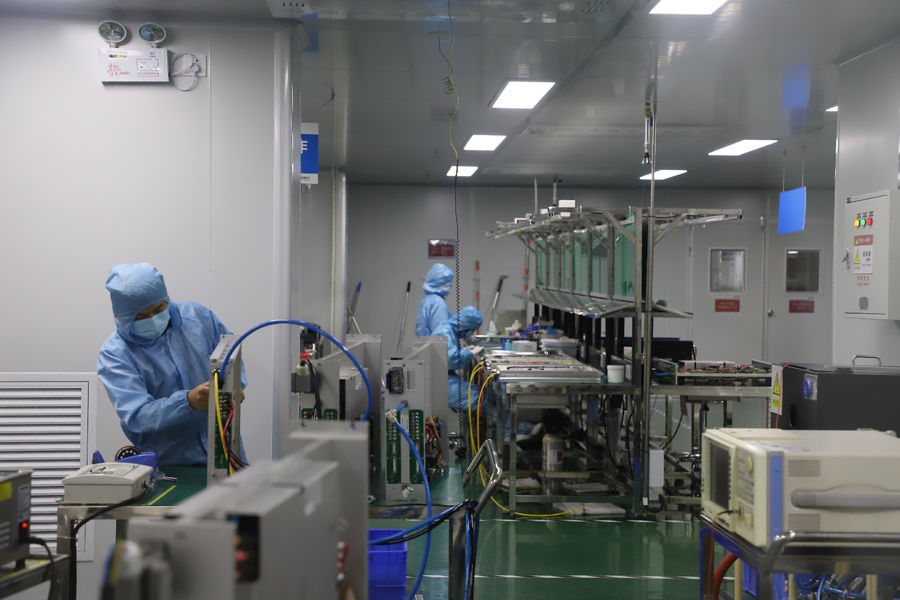 GZ Photonics Technology Co. , Ltd lini produksi pabrikan