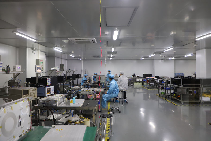 GZ Photonics Technology Co. , Ltd lini produksi pabrikan